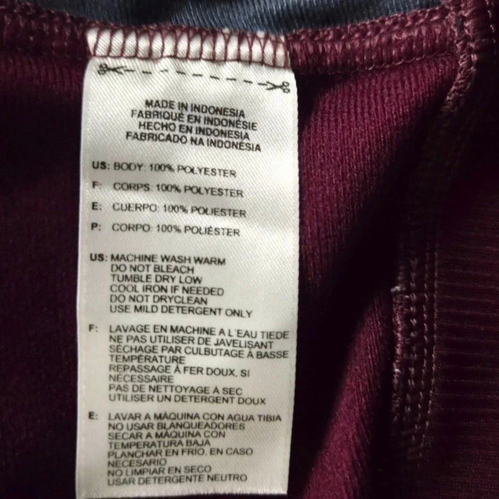 Adidas Men's Burgundy‎ and Gray Jacket